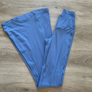Aerie super flare blue leggings